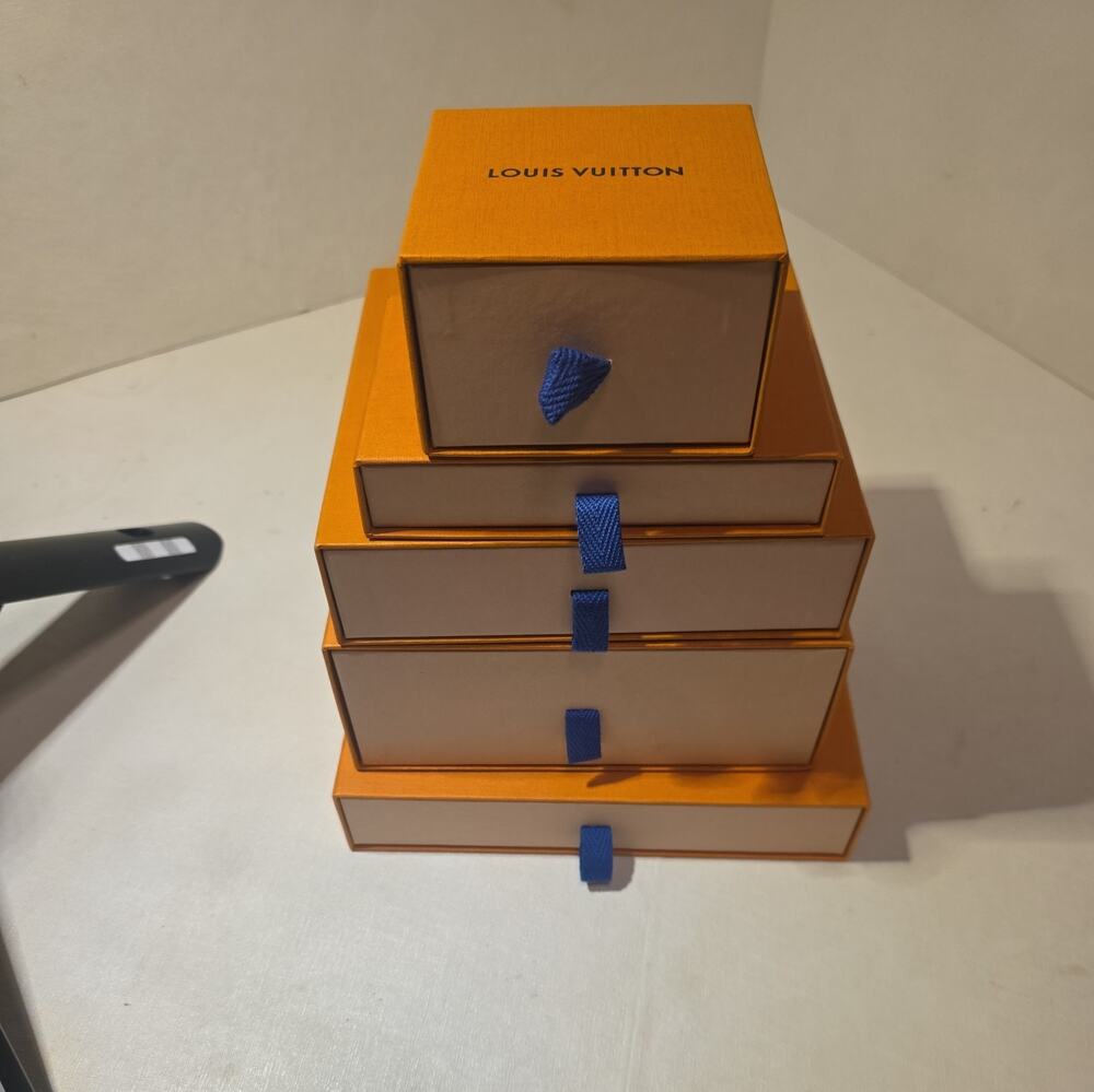 collection of Louis Vuitton gift pullout small boxes 5
